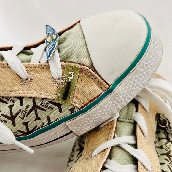 Kitson~LA / Jet Set Charmed Sneakers - Picture 10 of 14